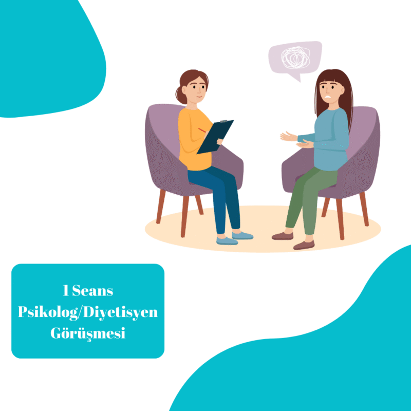 1 Seans Psikolog/Diyetisyen Görüşmesi
